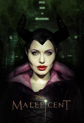أنجلينا جولي و 3 من أولادها في فيلم maleficent الجديد